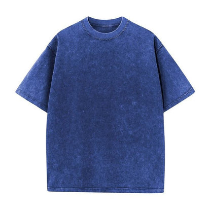 Blue wash tee