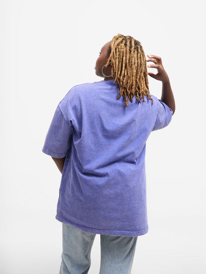 Blue wash tee