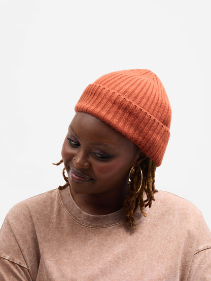 Caramel Fisherman's beanie